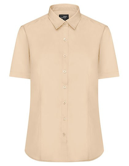 James&Nicholson - Ladies´ Shirt Shortsleeve Poplin